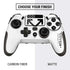 Black and White Arrows PlayStation Scuf Vantage 2 Controller Skin